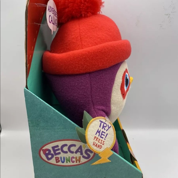 Becca's Bunch Becca Talking Plush Soft Toy With 5 Phrases & 2 Songs, Stands 13" - Picture 5 of 9